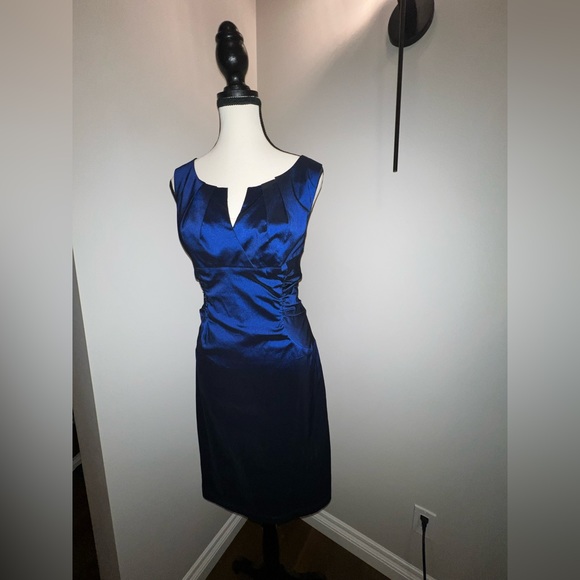 adrianna papell Royal blue dress - Picture 3 of 6